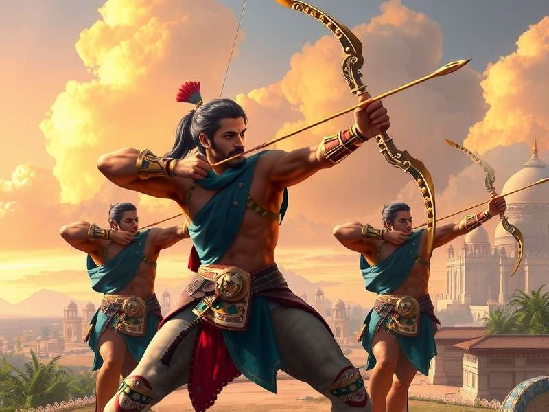 Indian Archero Odsey Game Banner